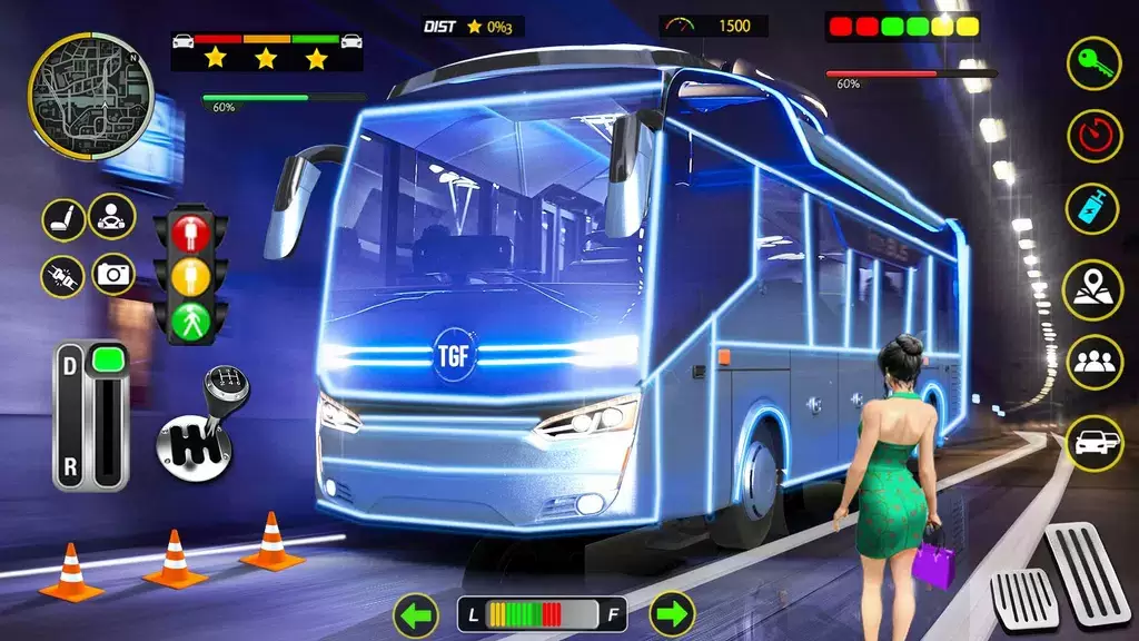 Coach Bus 3D Driving Games Скриншот 2