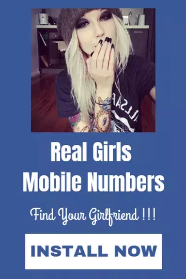 Real Girls Mobile Numbers スクリーンショット 1