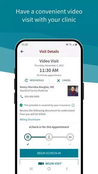 Stanford Health Care MyHealth Tangkapan skrin 2