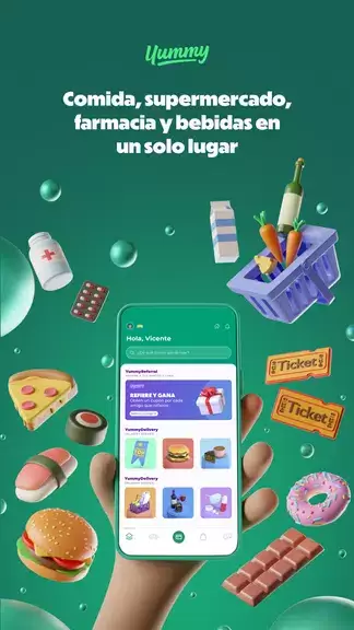 Yummy Delivery Captura de tela 2