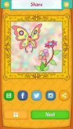 Butterfly Coloring Pages 스크린샷 4