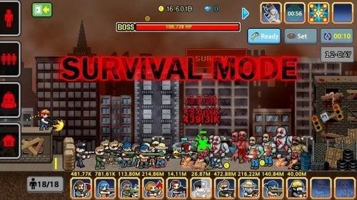 100 DAYS - Zombie Survival Ảnh chụp màn hình 2