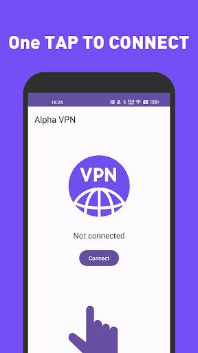 Alpha VPN Captura de tela 1