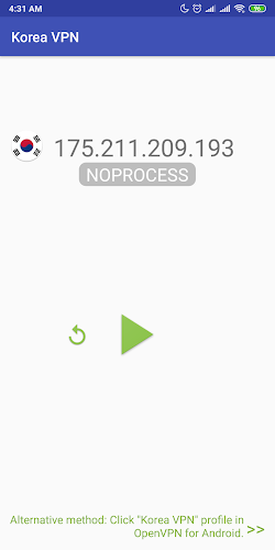 Korea VPN - Plugin for OpenVPN Zrzut ekranu 3