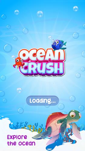 Ocean Crush Game - Match 3 स्क्रीनशॉट 1