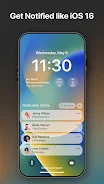 ios 16 lock screen 2023 Zrzut ekranu 2