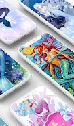 Mermaid Wallpaper Tangkapan skrin 3