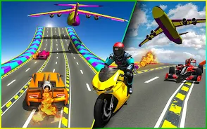 Rocket Car Racing Stunts ภาพหน้าจอ 3