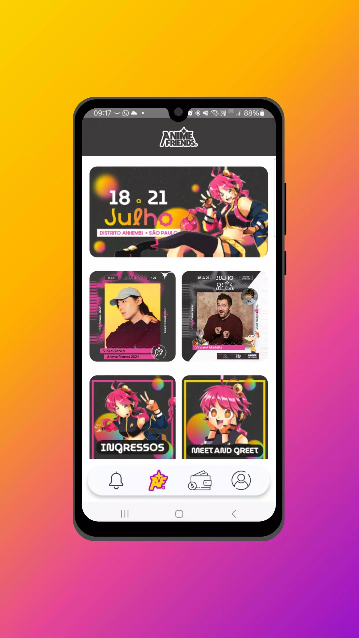 App Anime Friends Tangkapan skrin 2