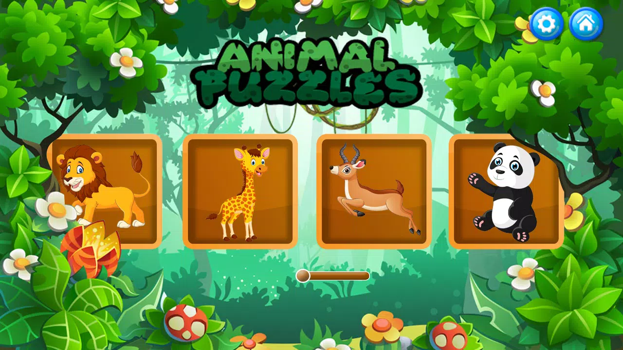 Kids Puzzles - Safari Puzzles Screenshot 1