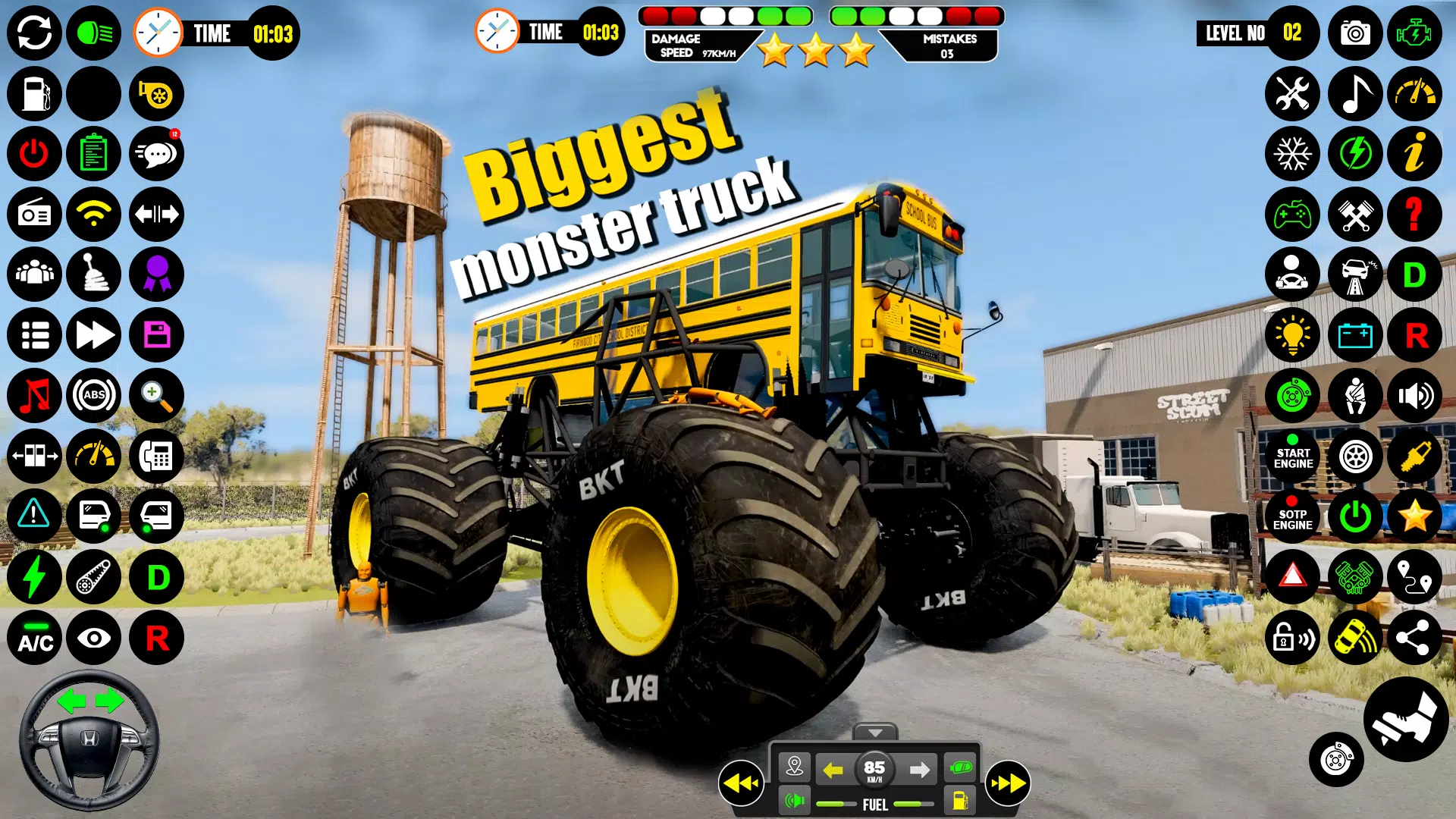 4x4 Monster Truck Game - Derby应用截图第3张