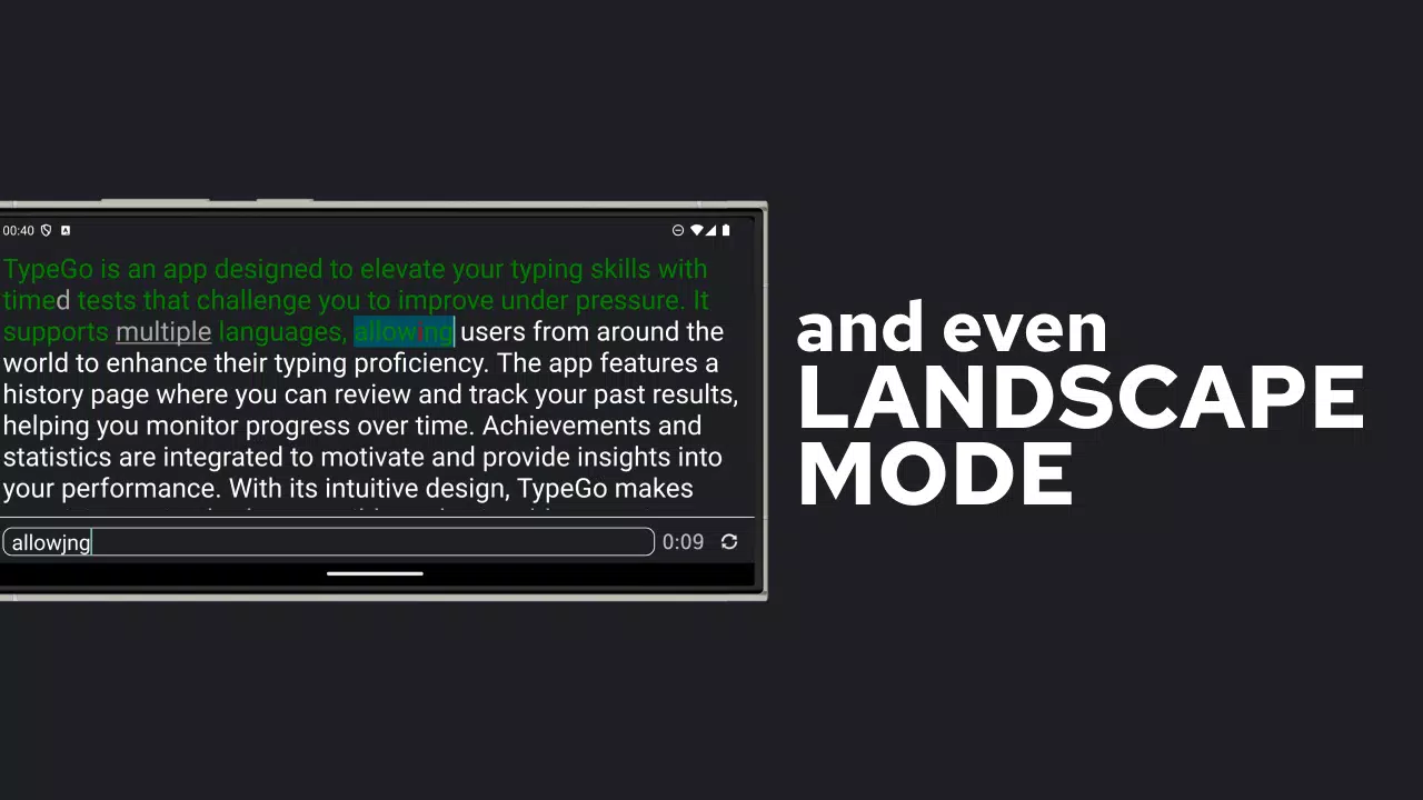 TypeGo Captura de tela 3