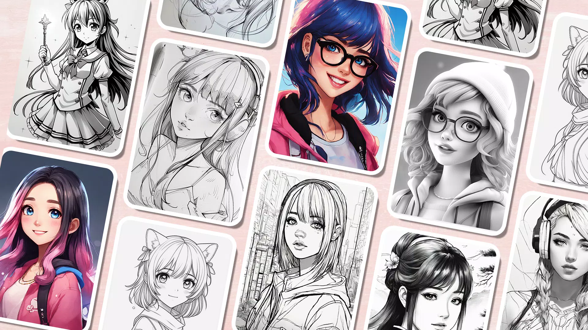 Draw Anime: AR Drawing Sketch ဖန်သားပြင်ဓာတ်ပုံ 3