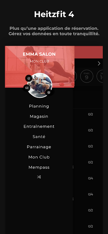 HeitzFit 4 Capture d'écran 1