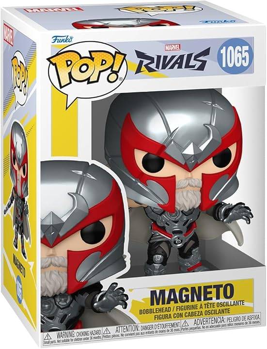 “現在的預訂：漫威競爭對手Funko Pops，其中包括Magneto，Dom，Doom，鋼鐵俠”