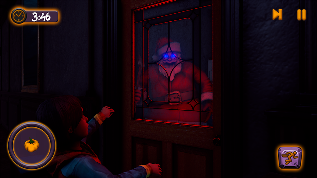 Scary Santa Horror Escape Game Captura de pantalla 1