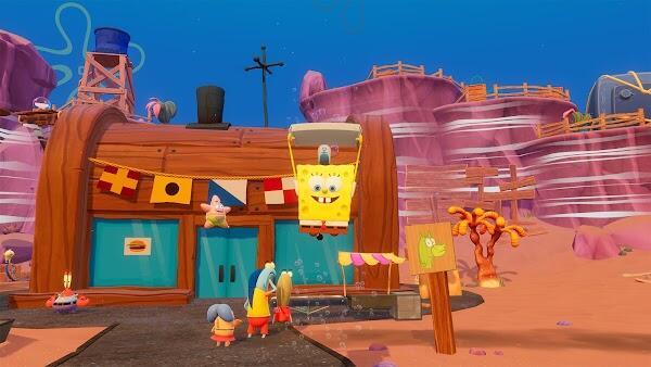 SpongeBob The Cosmic Shake Screenshot 1