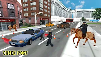 US Police Horse Criminal Chase Zrzut ekranu 3