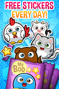 My Boo Album - Virtual Pet Sticker Book Ảnh chụp màn hình 2