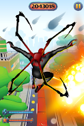 Spider Hero man Endless runner ဖန်သားပြင်ဓာတ်ပုံ 1