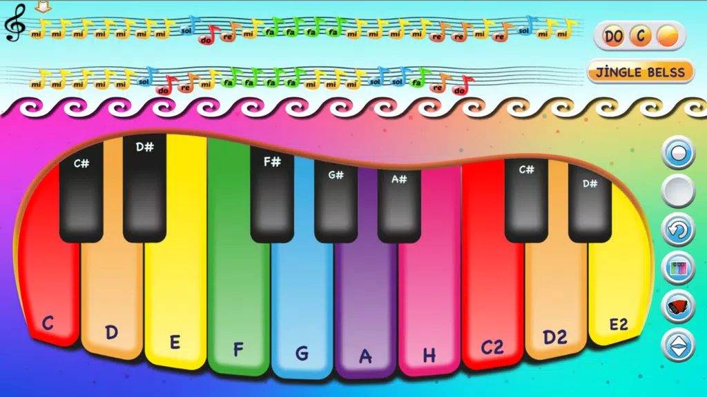 Colorful Piano Ekran Görüntüsü 3