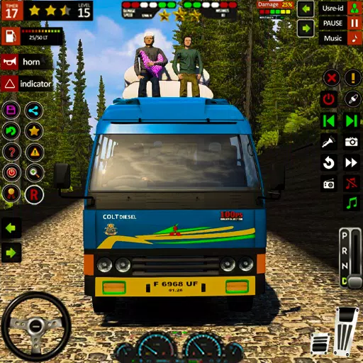 Real Mini Coach: Bus Game 3D 스크린샷 1