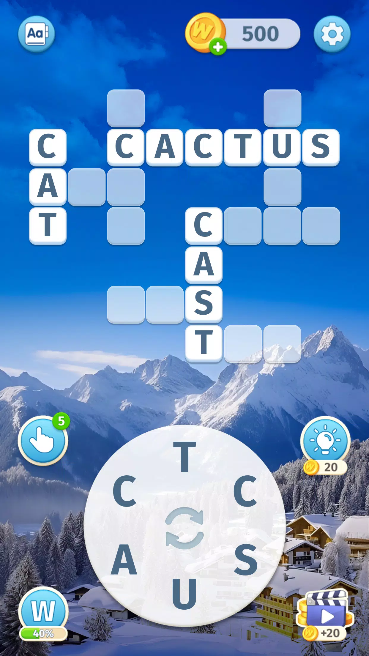 Sky Words Скриншот 2