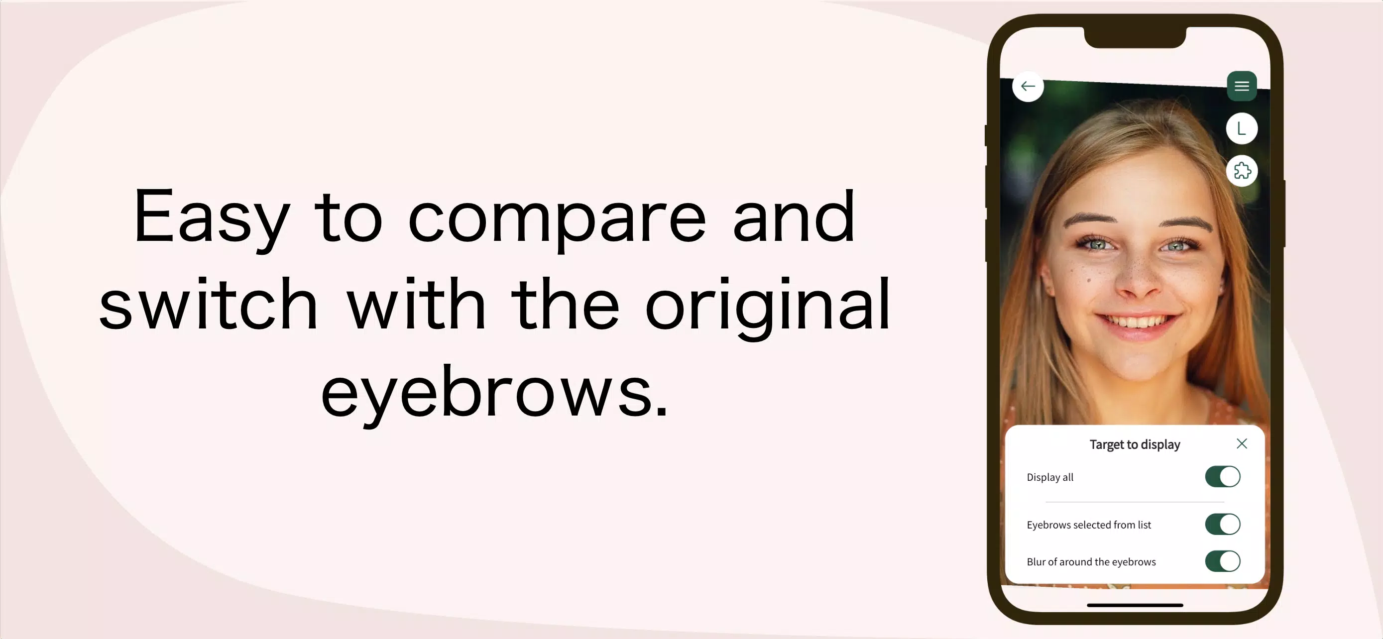 Find ideal eyebrows：BrowStudio Captura de tela 3