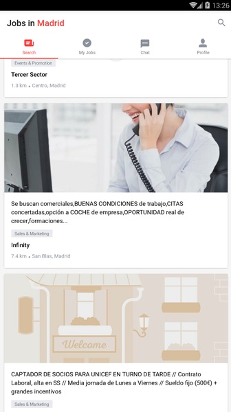JOB TODAY: Hire & Find Jobs Ekran Görüntüsü 1
