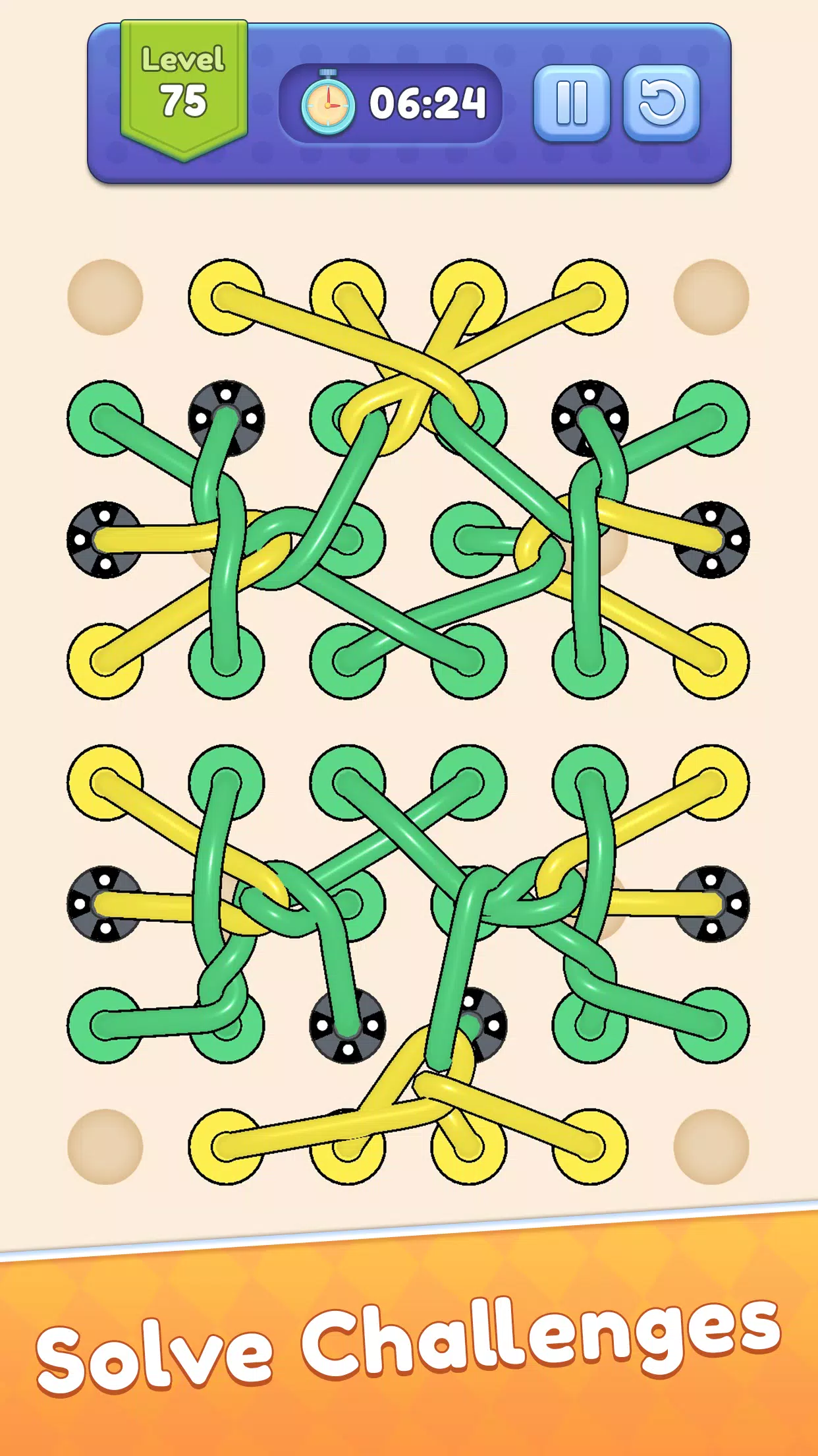 Tangle Out: Rope Puzzle Скриншот 2