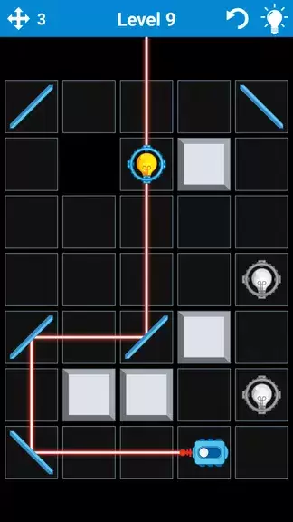 Laser Puzzle - Logic Game Tangkapan skrin 1