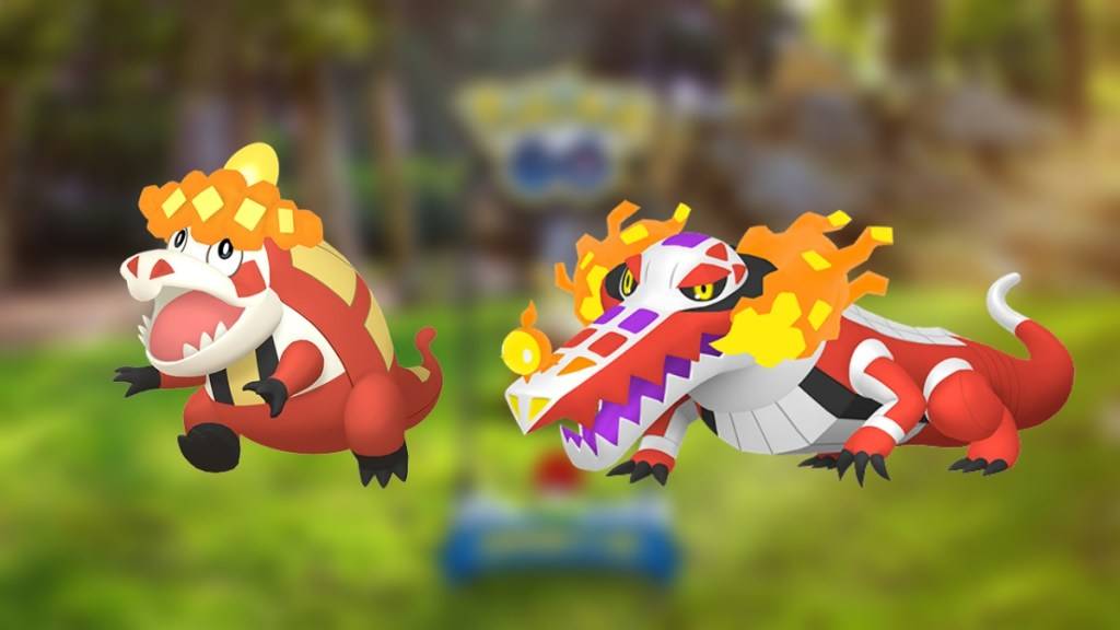 Pokemon Go Evolutions ของ Fuecoco, Crocalor & Skeledirge