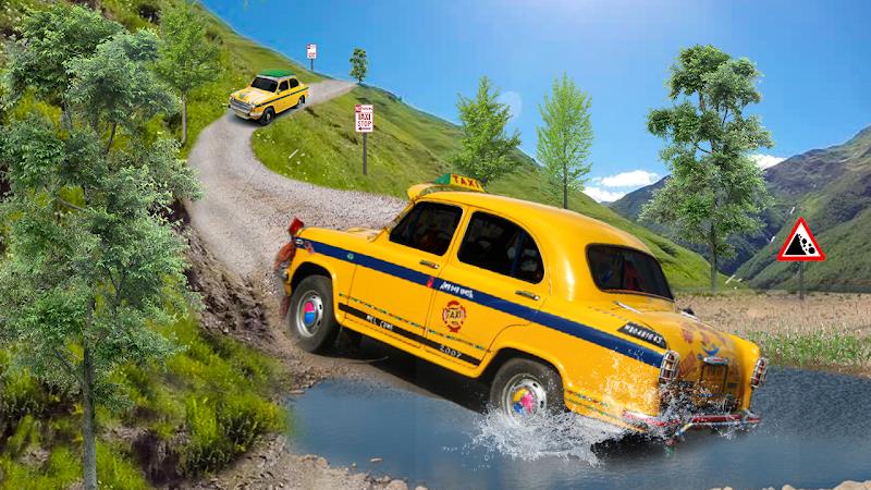 Offroad Taxi Driving Sim 2021 Скриншот 2