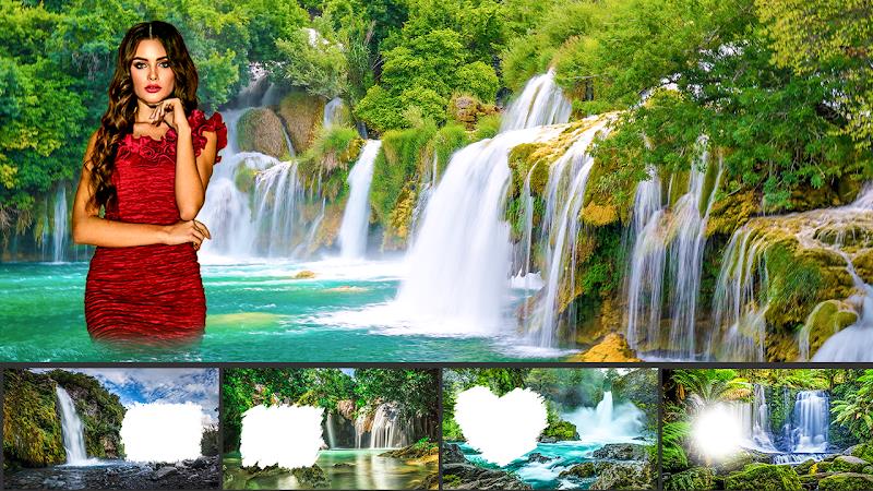 Waterfall Photo Editor frame Captura de tela 2