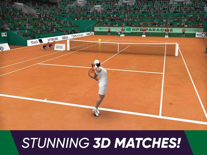 Tennis World Open 2023 - Sport Mod स्क्रीनशॉट 3