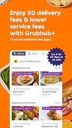 Grubhub: Food Delivery Zrzut ekranu 4