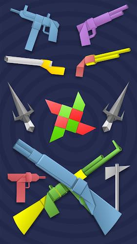 Origami Weapons: Swords & Guns Schermafbeelding 1