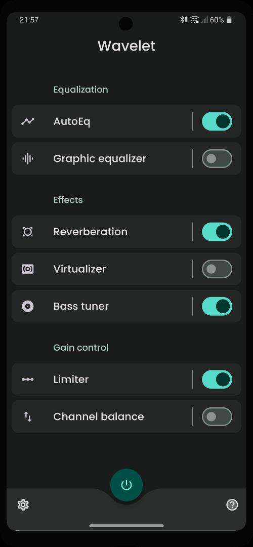 Wavelet: headphone specific EQ Captura de tela 1