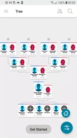 FamilySearch Tree Schermafbeelding 4