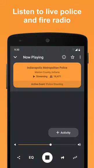 Scanner Radio - Police Scanner स्क्रीनशॉट 1