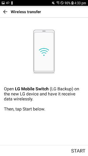 Schermata LG Mobile Switch 4