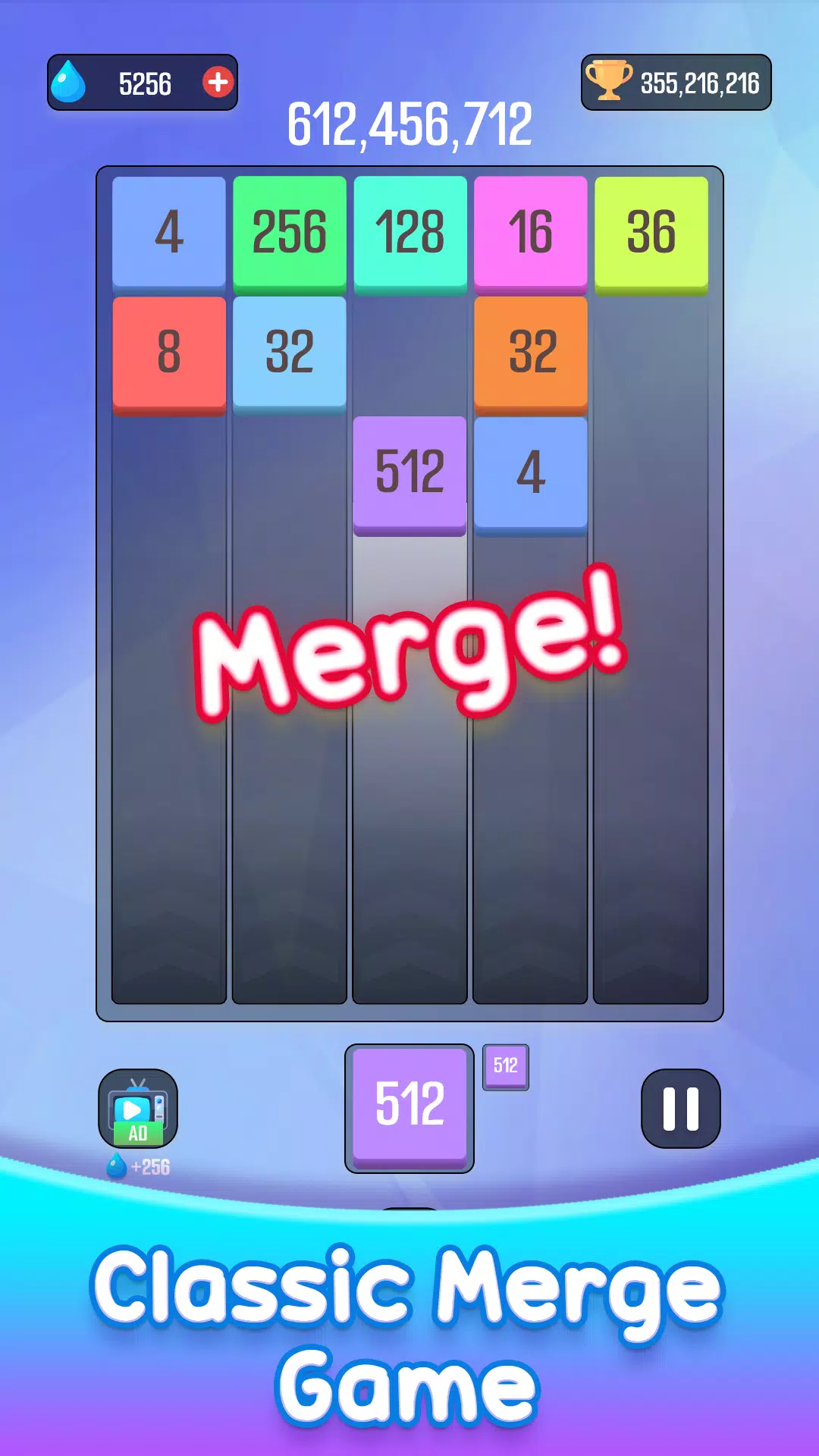 Number Merging Master Screenshot 2