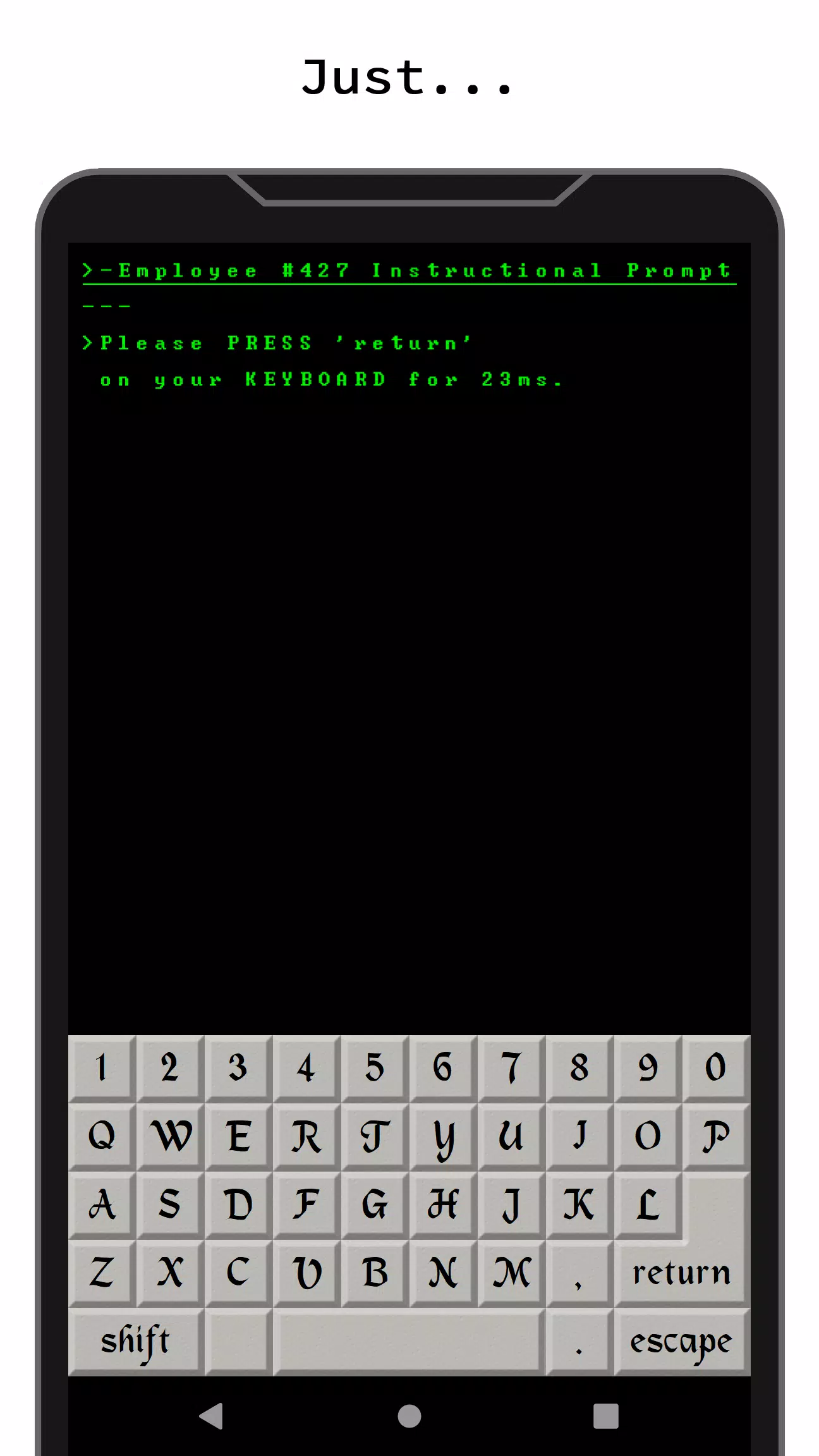 The Stanley Job Experience Screenshot 1