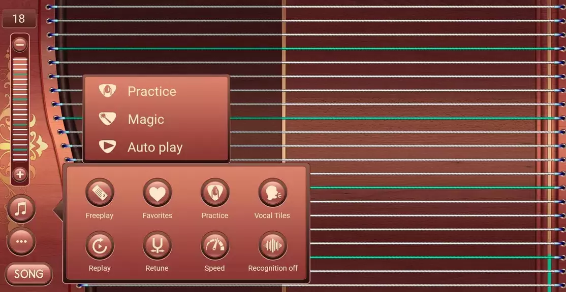 Guzheng Connect: Tuner & Notes Detector Tangkapan skrin 2