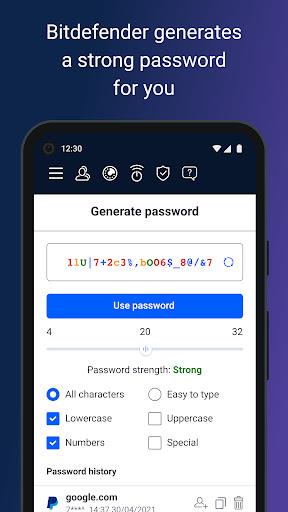 Bitdefender Password Manager ဖန်သားပြင်ဓာတ်ပုံ 3