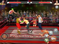 Beat Em Up Wrestling Game Schermafbeelding 2