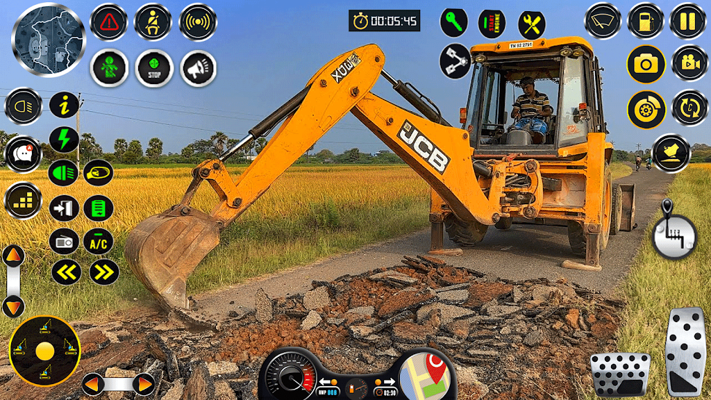 Real City JCB Construction 3D Zrzut ekranu 3