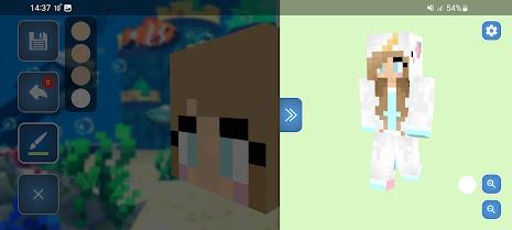 Skin Editor 3D for Minecraft Tangkapan skrin 3