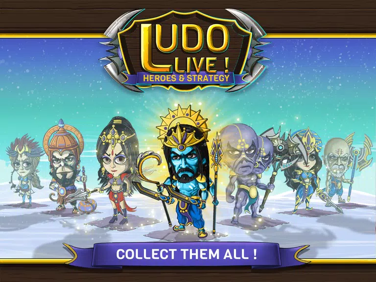 Ludo Live! Heroes & Strategy ဖန်သားပြင်ဓာတ်ပုံ 1