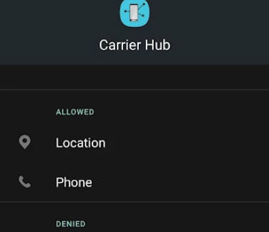 Carrier Hub Zrzut ekranu 3